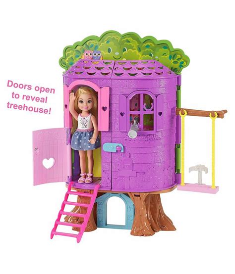 Barbie Chelsea Treehouse Playset, Multi Color - Buy Barbie Chelsea ...