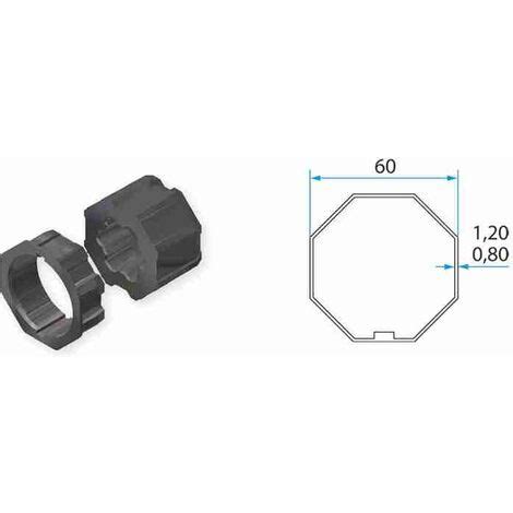 Adaptador De Tubo Octagonal Tm Para Automatizaci N Faac A S