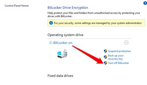 How To Turn Off Or Disable Bitlocker On Windows