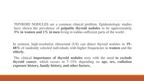 Thyroid Nodules Are A Common Clinical Problem Ppt Download