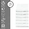 Amazon GOLD TEXTILES 36 Pack White Hotel Bath Towels Bulk 20x40