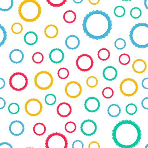 colorful circle seamless pattern perfect for background or wallpaper ...