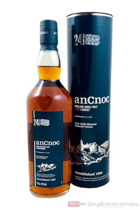 AnCnoc 24 Years Single Malt Scotch Whisky 0 7l