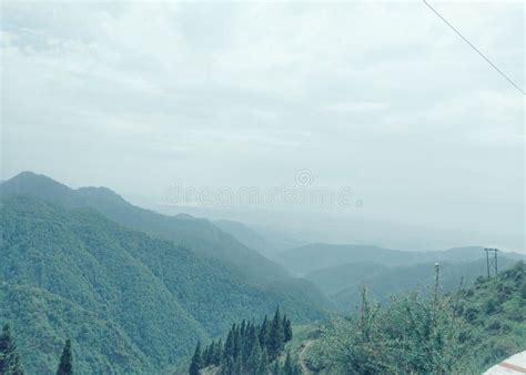 Hill And Greenery View In Mountain Stock Photo Image Of Asia Mountain