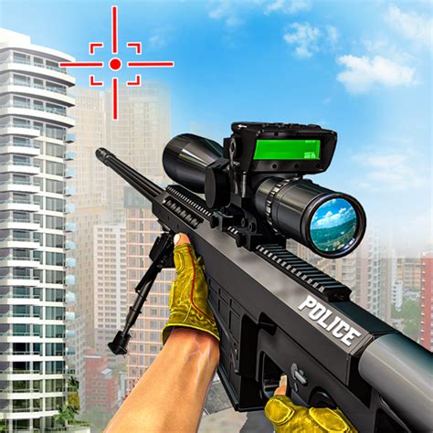 FPS Sniper Gun Shooting 3D Games - Open World Commando Secret Mission - Us Police Crime Chase ...