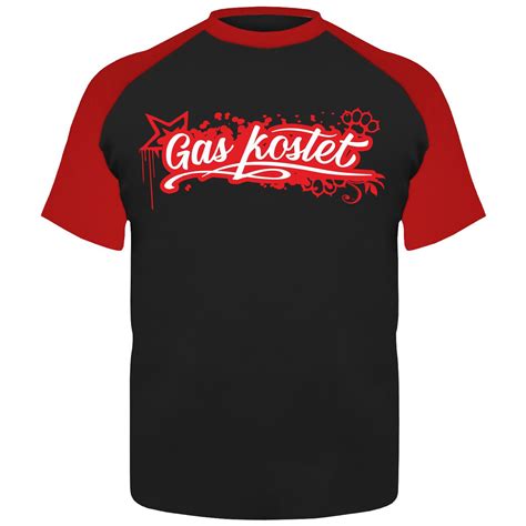 Männer T Shirt Gas kostet Logo Rot S bis 10XL TShirt Shop Witzig