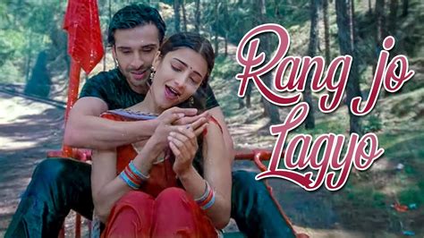 Rang Jo Lagyo Re With Lyrics Ramaiya Vastavaiya Girish Shruti