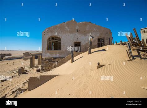 Abandoned ghost town of Kolmanskop in Namibia Stock Photo - Alamy