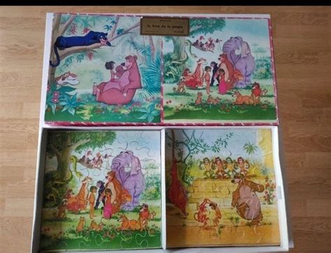 Puzzle En Bois Le Livre De La Jungle Walt Disney Disney Beebs