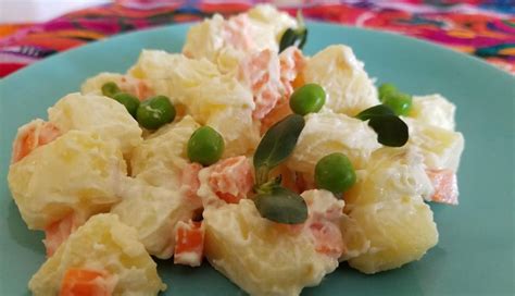 Ensalada De Papas Con Habichuelas Y Perejil