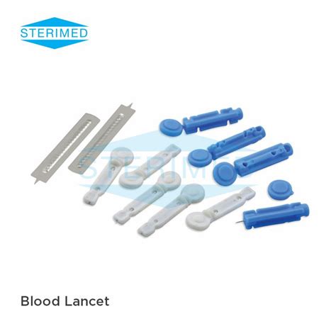 Blood Lancet- Manufacturers & Suppliers from India - Sterimed | Foley ...