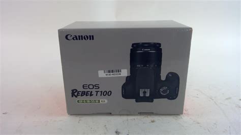 Canon EOS Rebel T100 DSLR Camera | Property Room