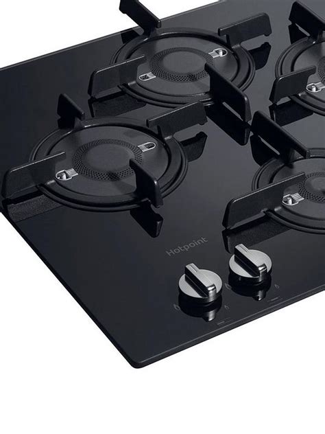 Hotpoint Ftghg641d H Bk 60cm Built In Gas Hob With Fsd Black Very