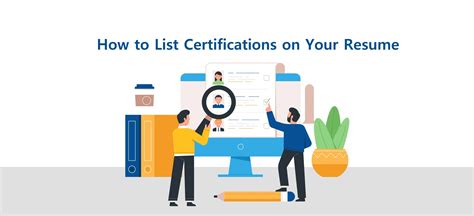 How To List Certifications On A Resume Study Hub Edoxi