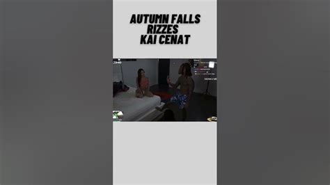 Autumn Falls Rizzes Kai Cenat Kaicenat Shorts Youtube