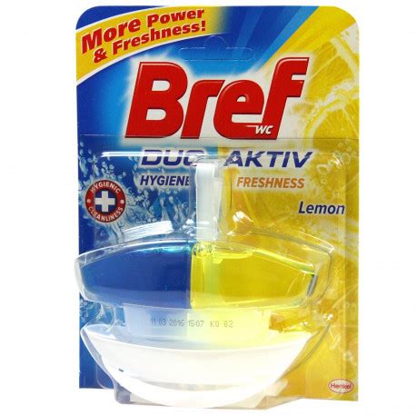 Bref WC Duo Active 50 Ml Lemon Refill Tarraco Import Export