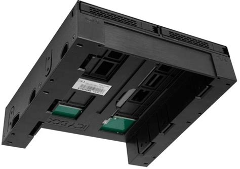 Icy Dock MB322SP B ExpressCage 5 25 Combination 3 5 2 5 SAS SATA Hot Swap Hard Drive Bay