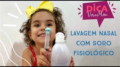 Soro Fisiologico Caseiro Nariz EDULEARN