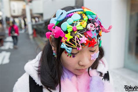 Harajuku Decora Girls W Hair Clips Tutus Plush Jackets And Pikachu Bag