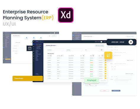 Enterprise Resource Planning System Erp Uiux Design On Behance