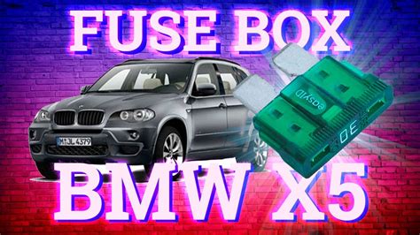 Bmw X E Fuse Box Diagram Youtube