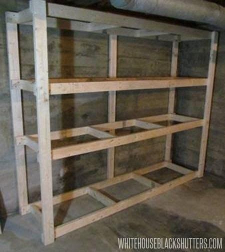 Easy Basement Storage Shelves Plans - Openbasement