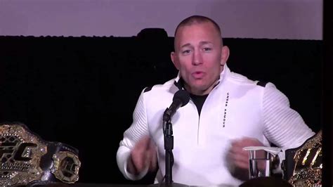 Ufc Georges St Pierre D Signe Les Meilleurs Combattants De Tous Les