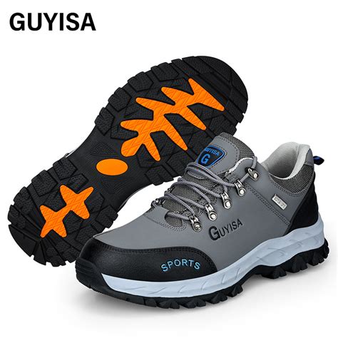 Guyisa Trendy Hot Selling Safety Shoes Fashion Outdoor Work Anti