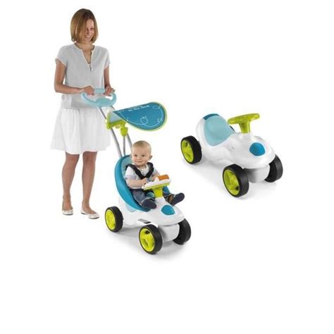 Porteur évolutif SMOBY Bubble Go Bleu Mixte 6 mois et plus