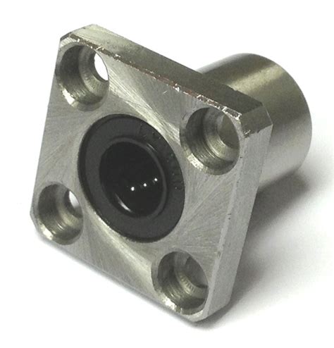 Makertronics Linear Bearing LMK8UU 8mm Square Flange Bushing