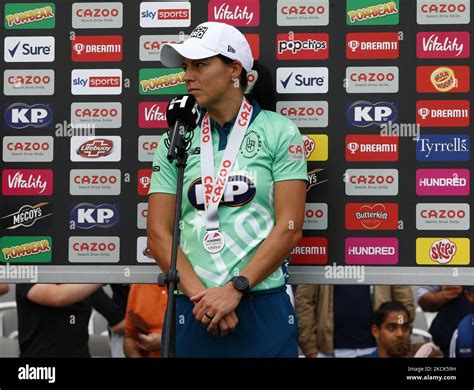 Marizanne Kapp Of Oval Invincibles Women Match Hero During The Hundred