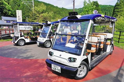 レベル4自動運転21日から 永平寺町の車両、国内初の移動サービス：日刊県民福井web