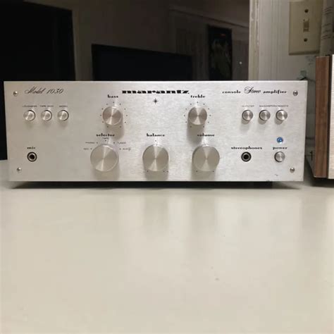 VINTAGE MARANTZ MODEL 1030 Stereo Console Amplifier Tested And