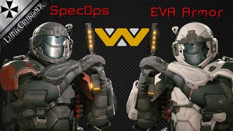 Weyland Yutani Eva Armor Showcase Aliens Fireteam Elite Youtube