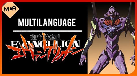 Neon Genesis Evangelion Opmultilanguagehd Youtube