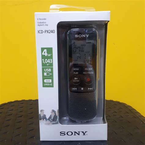 Jual VOICE RECORDER SONY ICD PX240 PEREKAM SUARA SONY Shopee Indonesia