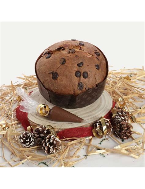 O Food Panettone Proteico E Fit Healthy Gusto Cioccolato Fondente Kg