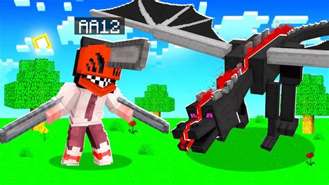 I Played As CHAINSAW MAN In Minecraft Chainsaw Man Mod YouTube