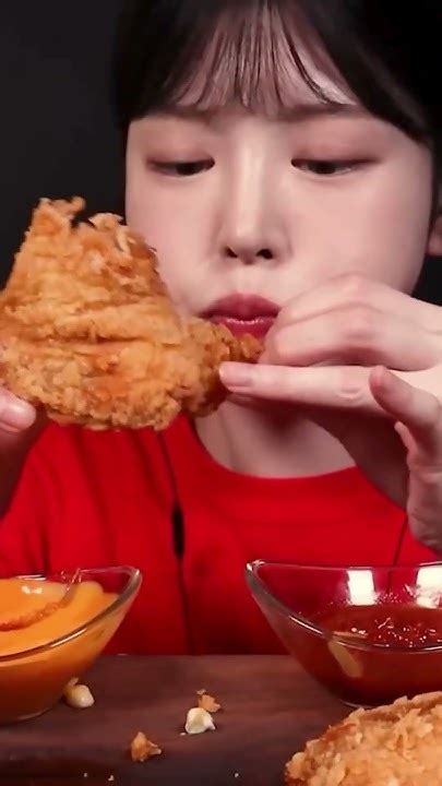 Crispy Kfc Fried Chicken And Seasoned Spicy Chicken Mukbang Asmr Youtube