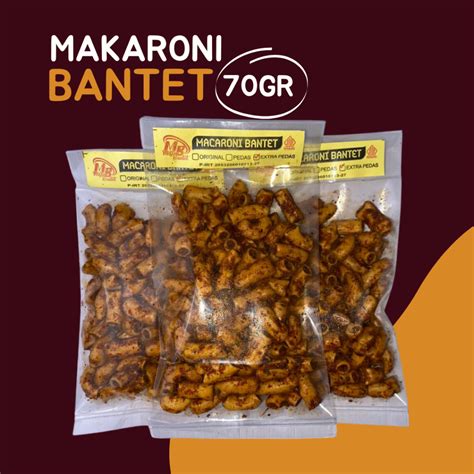 Jual MAKARONI BANTET 70GR EXTRA DAUN JERUK KHAS TASIKMALAYA