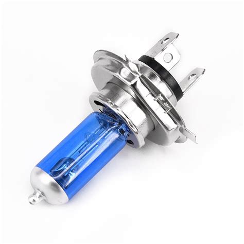 2x H4 100W 6000K Xenon แกสฮาโลเจนไฟหนาไฟหนาหลอดไฟ Blue Shell