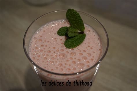 Milkshake Au Lait Ribot Et Framboises Recette Foire Internationale De