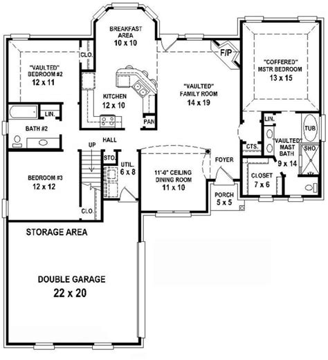 Unique Small 3 Bedroom 2 Bath House Plans New Home Plans Design