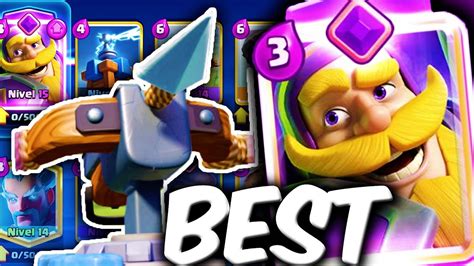 Caballero Evolucionado Ballesta Est Rotisimo Mazos Clash Royale