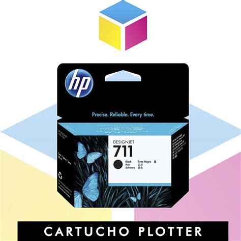 Cartucho De Tinta Hp Preto Cz A Original Plotter T T T