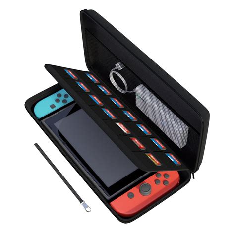 Nintendo Switch Hard Carrying Case Cover With 14 Cartridge Holders