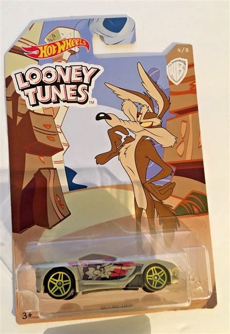 Hot Wheels Looney Tunes Complete Set Of 8 Road Runner Bugs Bunny Etc