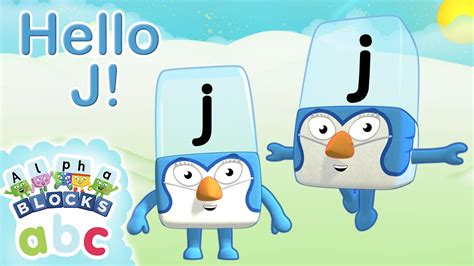 Officialalphablocks Say Hello To J Meet The Alphabet Phonics