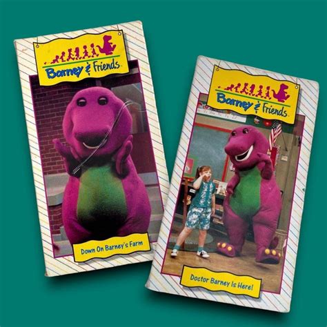 Barney and Friends VHS Tape - Set of 2 Titles: •... - Depop