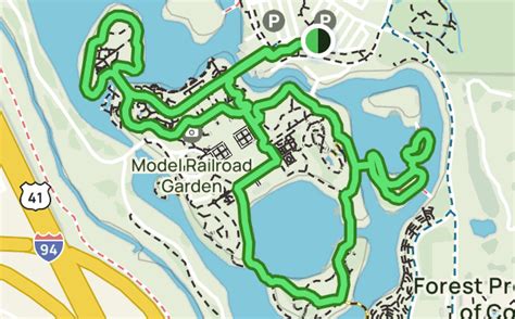 Chicago Botanic Garden Map | Fasci Garden